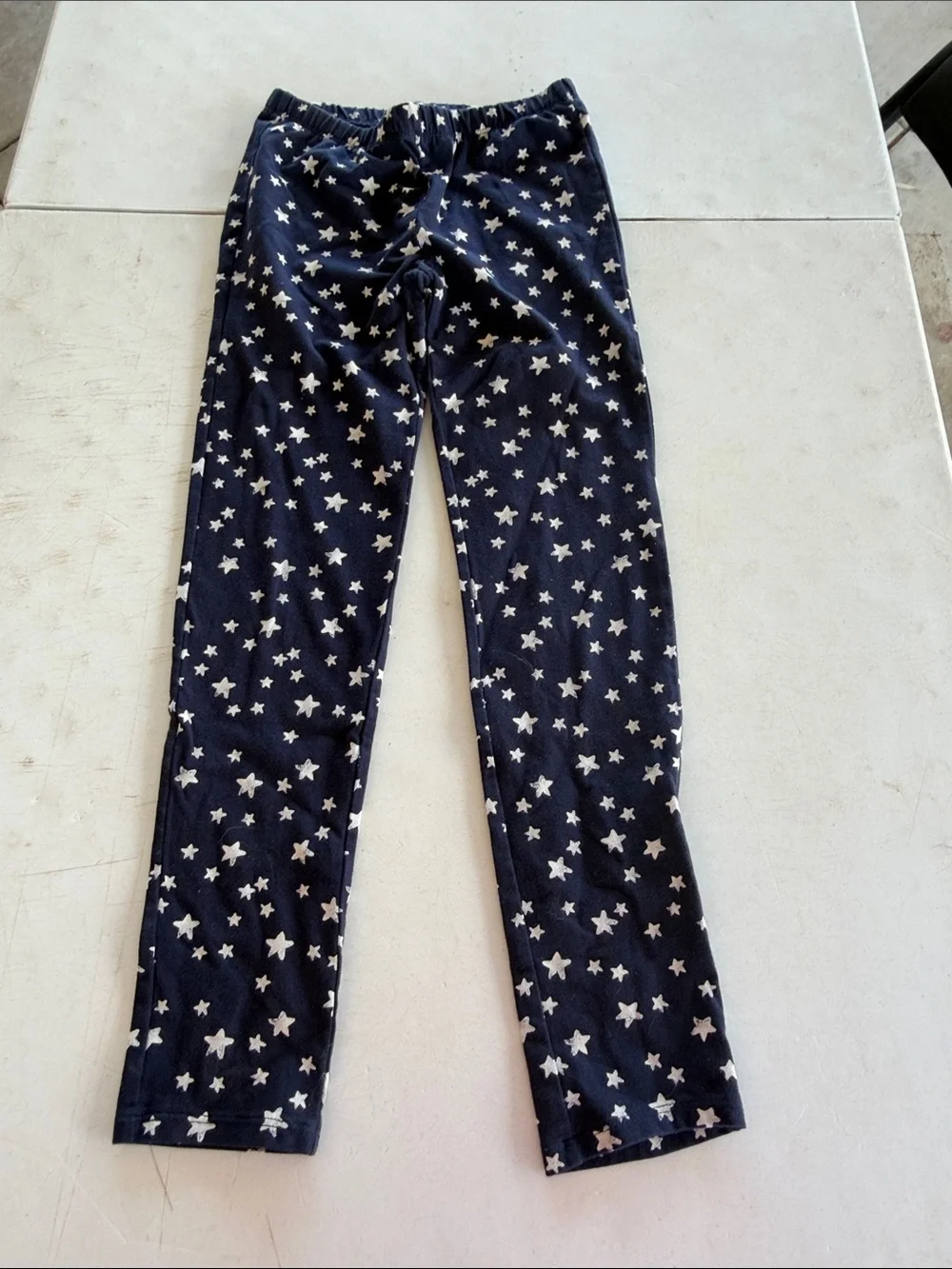 GAPKIDS Navy Leggings with White Star Print
